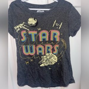Star Wars Girls T Shirt Sz 7/8‎
